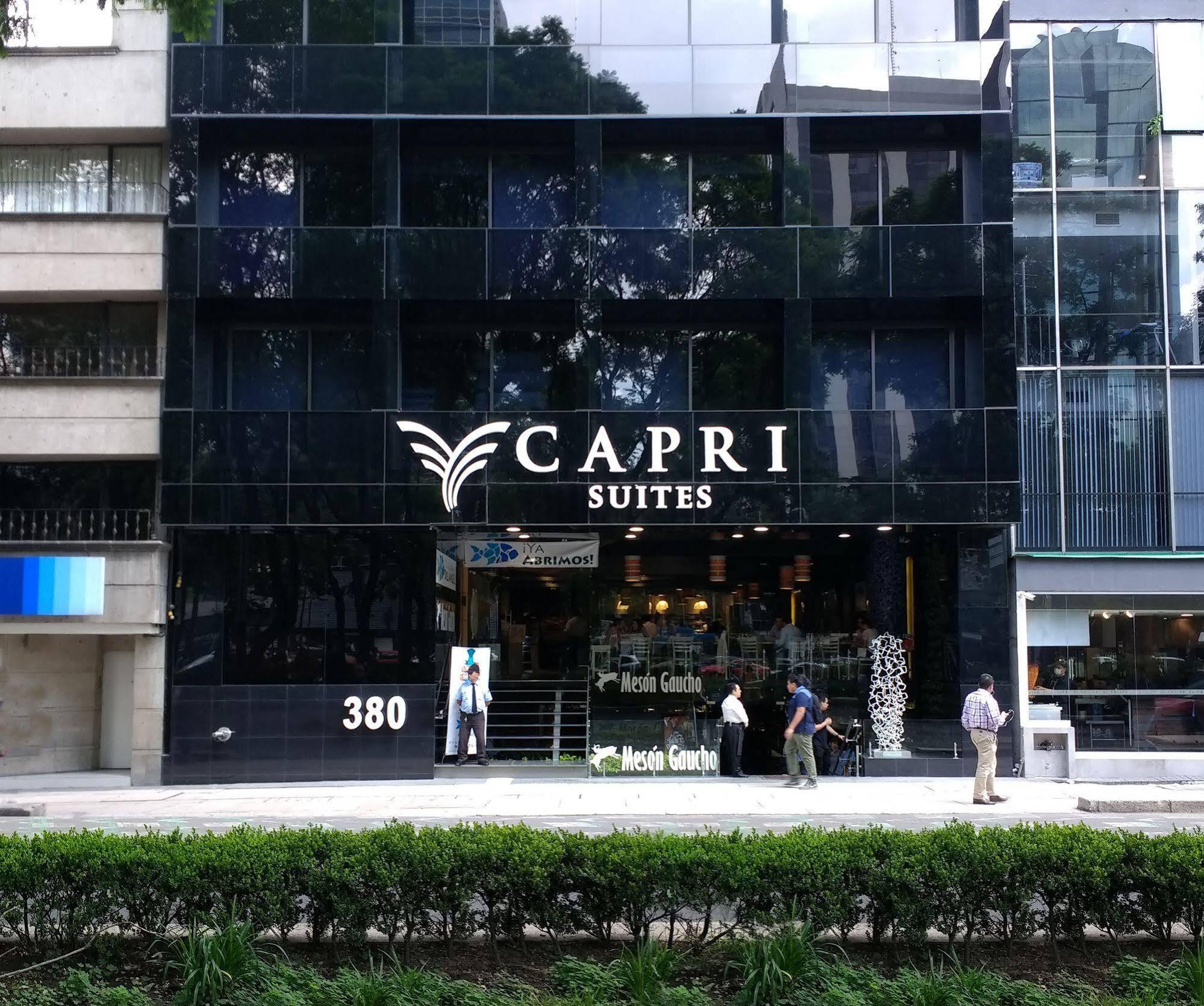 Suites Capri Reforma Angel 380 Mexico City Luaran gambar